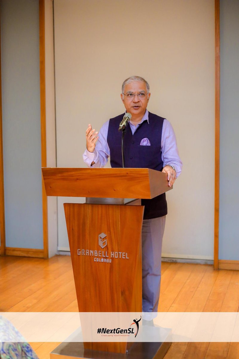 gen_sl's tweet photo. An insightful session on Indo-Sri Lanka relations with the Indian High Commissioner to Sri Lanka under the “Meet the Ambassador” series hosted by NextGenSL. Many interesting questions were raised by the audience. You can see more pictures on NextGenSL FB page #India #SriLanka https://t.co/x329gdF14U