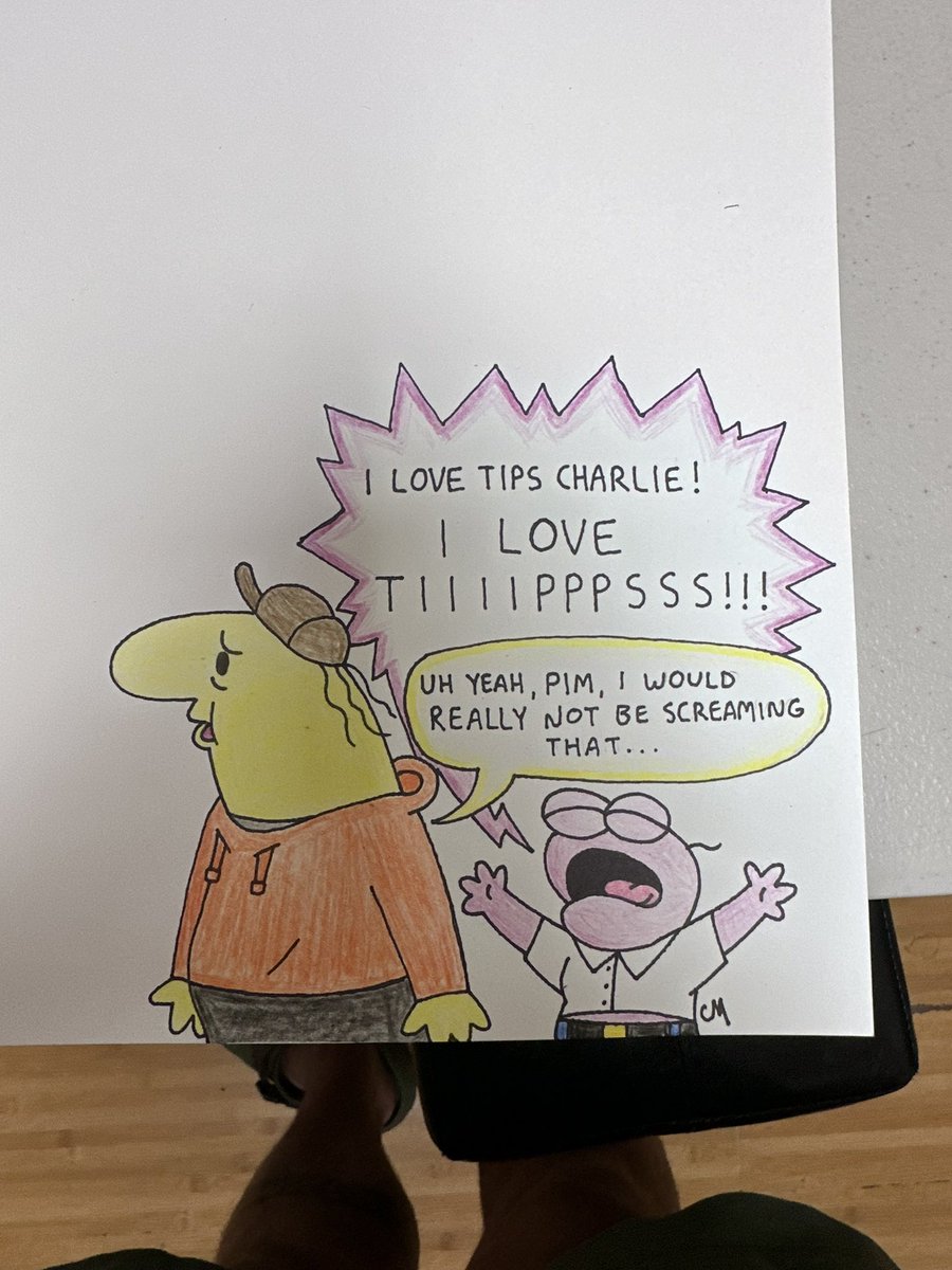 yungcamera's tweet photo. Sometimes at work I like to draw these silly little guys @psychicpebble @MichaelRCusack https://t.co/OvgWjOsieq