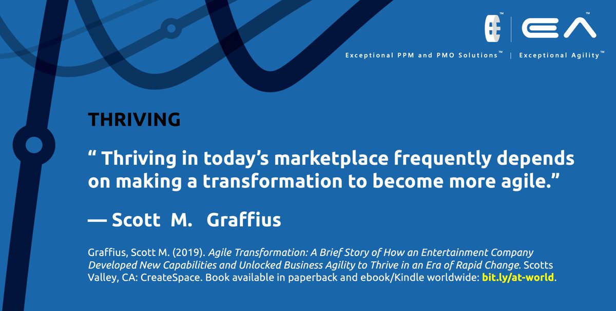 Exceptional_LLC's tweet image. “Thriving in today’s marketplace frequently depends on making a transformation to become more agile.”  – Scott M. Graffius, Agile Transformation

#Agile #Transformation #AgileTransformation #AgileTransformationBook #Book #Innovation #IT #Leadership #Success #Quote #AgileQuote