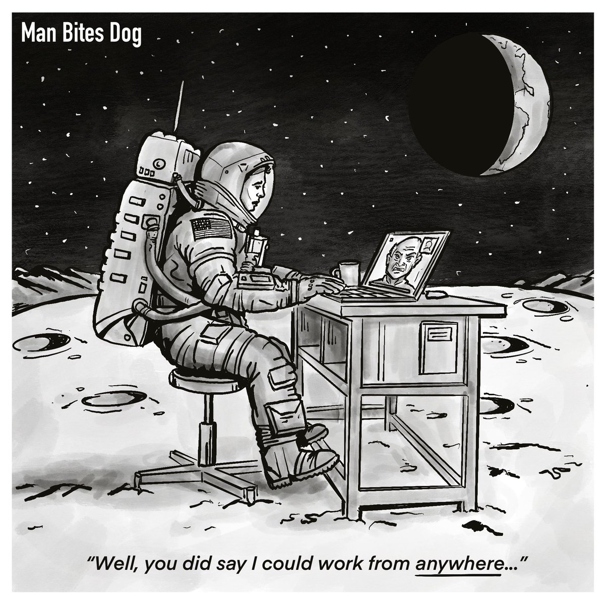 mbd_comics's tweet photo. Really Remote Work

#remotework #comic #funny #manbitesdog https://t.co/72SCj4mxPb