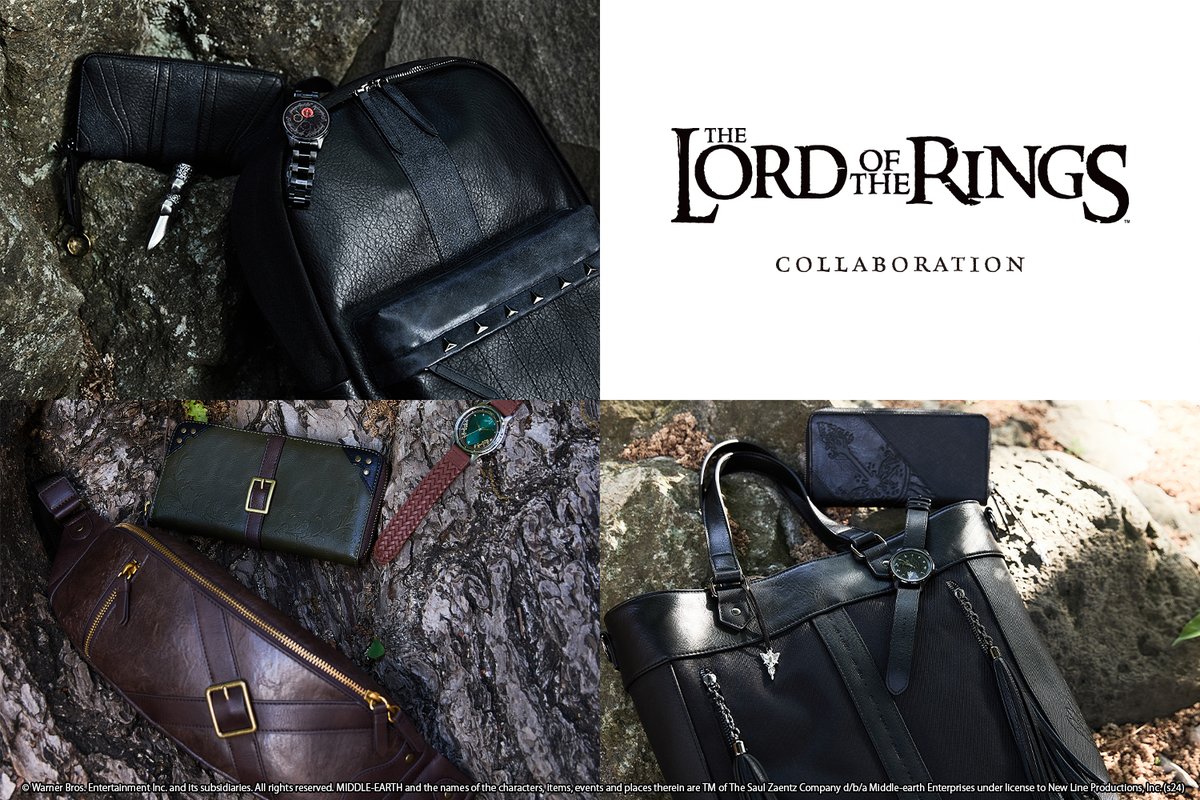 LotR_JP's tweet photo. 『ロード・オブ・ザ・リング』
コラボレーショングッズが登場!!

サウロン、アラゴルン、レゴラスをイメージした腕時計など10アイテム💍

さまざまなコンテンツとコラボしたファッションアイテムを提案する「@Super_Groupies」からお届けします！

▼詳細はこちら
https://t.co/X6zUnyFYat

#ロードオブザリング #LotR