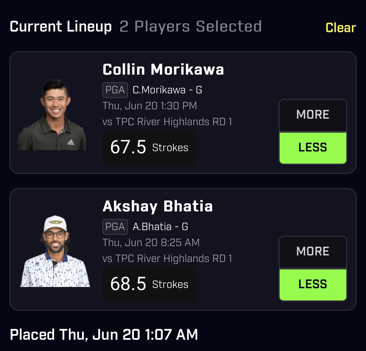 Travelers Championship RD 1 POD