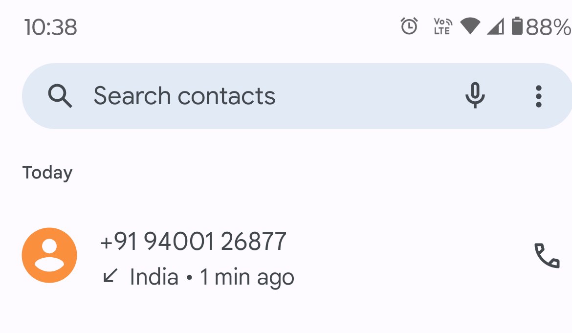 Got a call from this number claiming to be from the cyber crime department saying my numbers will be deactivated in 1 hour. <a href="/TRAI/">TRAI</a> <a href="/airtelindia/">airtel India</a>  please take action against such fraudsters.