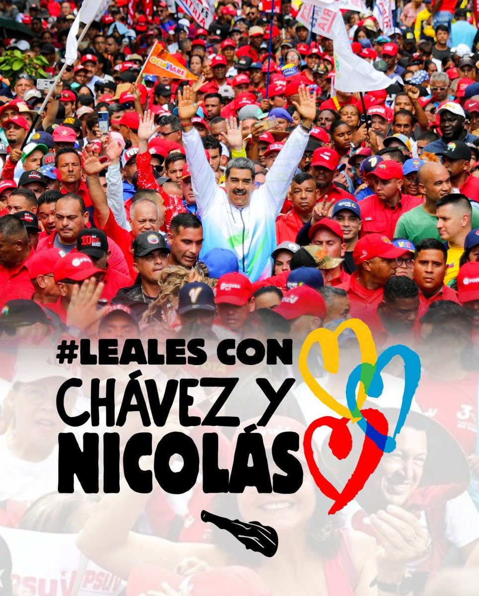 Nicolás Maduro es amor .

#LealesConChávezYNicolas 
#ElTipoEsNico