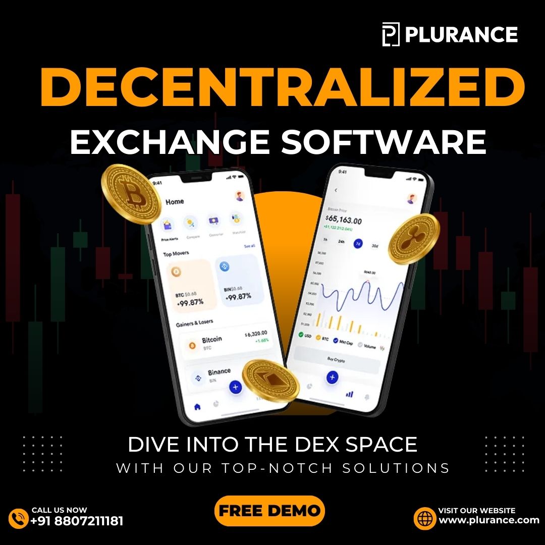 plurancetech's tweet image. Dive into the #DEX Space with #Plurance's top-notch solutions!
We offer ready-made #Decentralizedexchangesoftware that includes all the salient features to run a proper #decentralizedexchange in 7 days!
Contact us to get a free live demo!
Demo: plurance.com/decentralized-…