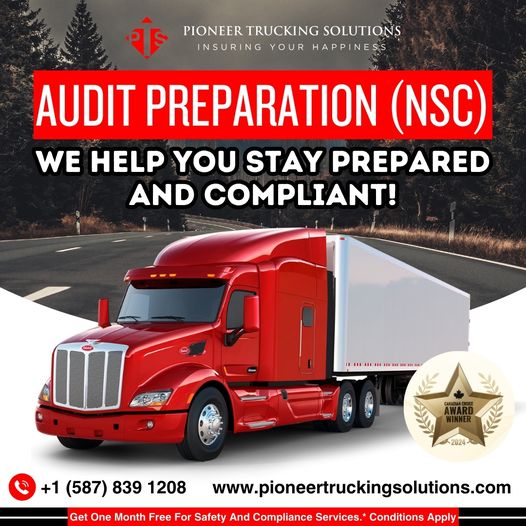 PioneerTrucksol's tweet image. Stay prepared for audits with our expert services. 

☎ 587 839 1208
📍 4231 109 AVE NE #1010, Calgary, AB T3N 2B1
🌐 pioneertruckingsolutions.com

#PioneerTruckingSolutions #TruckingServices #StatePermits #maintenanceservices #SafetyProgram #AuditPreparation #NSCservice