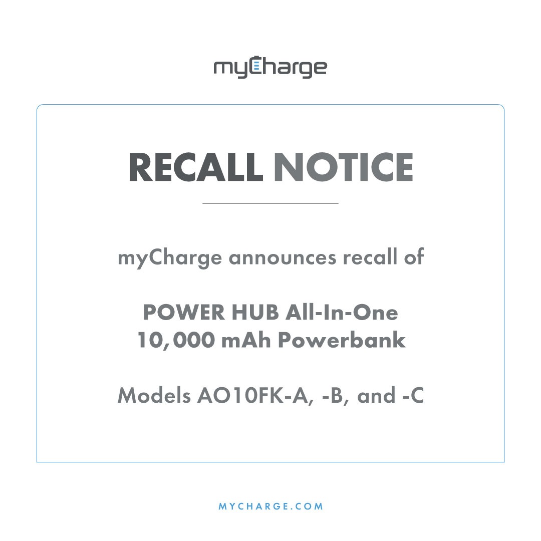 myCharge tweet media