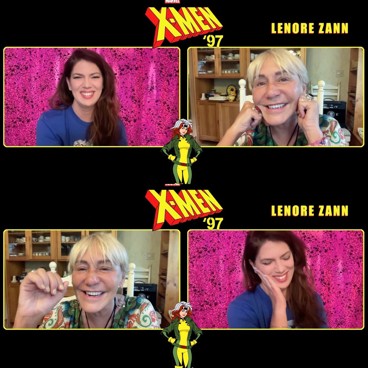 Roguetastic's tweet photo. If you’re couldn’t tell by my handle, Rogue is my favorite character of all time. So, getting to speak with @ZannLenore was a dream come true 💥 

#xmen97 https://t.co/5pvG2aBqUn