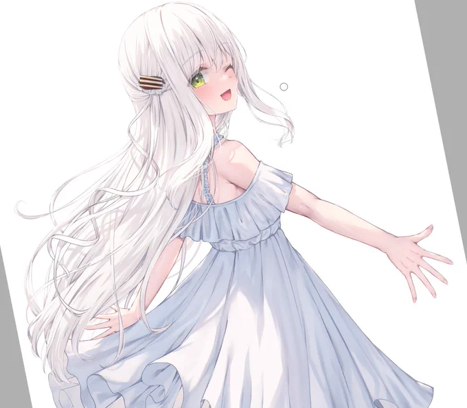 背景真っ白だとすごくきれいに見えるやつ 