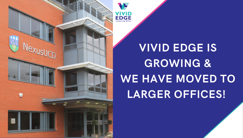 🎉 Vivid Edge is growing, and we have moved to larger offices!  We are excited to announce that Vivid Edge has grown, and we are continuing to expand our team. We are starting a new chapter and have moved to a larger office. vividedge.ie/contact-us/