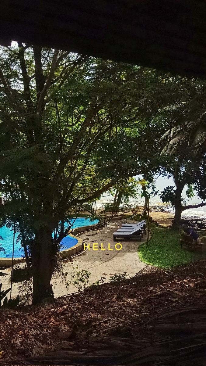 POV from desk
#ngantorwithview #resort