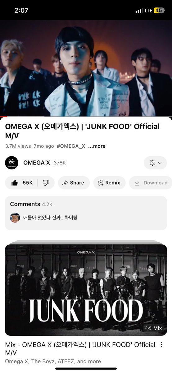 D-10 
Junk Food MV
