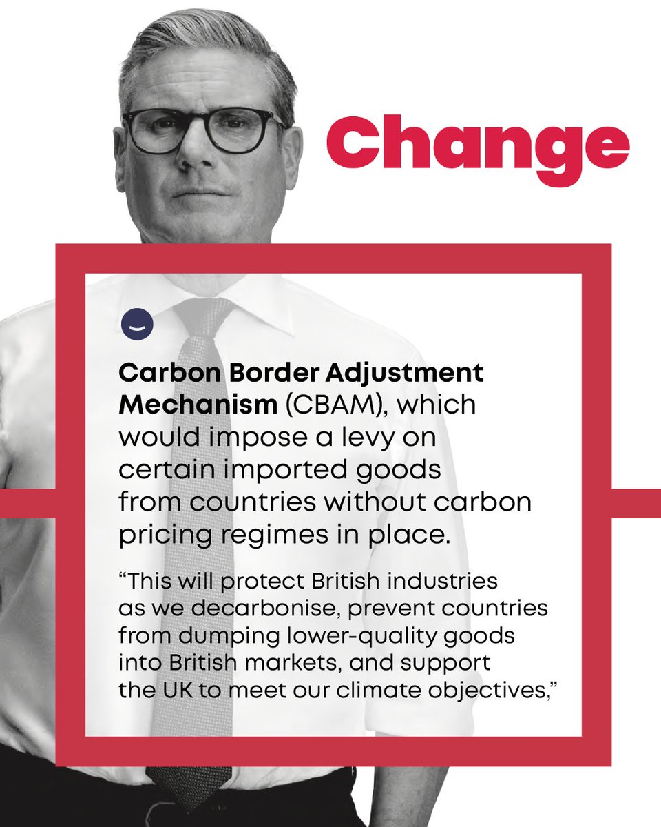 WeRCarbonHappy's tweet photo. With only 2 weeks to go till the General Election on 4th July, Carbon Happy World take a look at the key green policies and pledges that sit at the heart of Labour’s Manifesto plan. https://t.co/p9HaWsR2G6