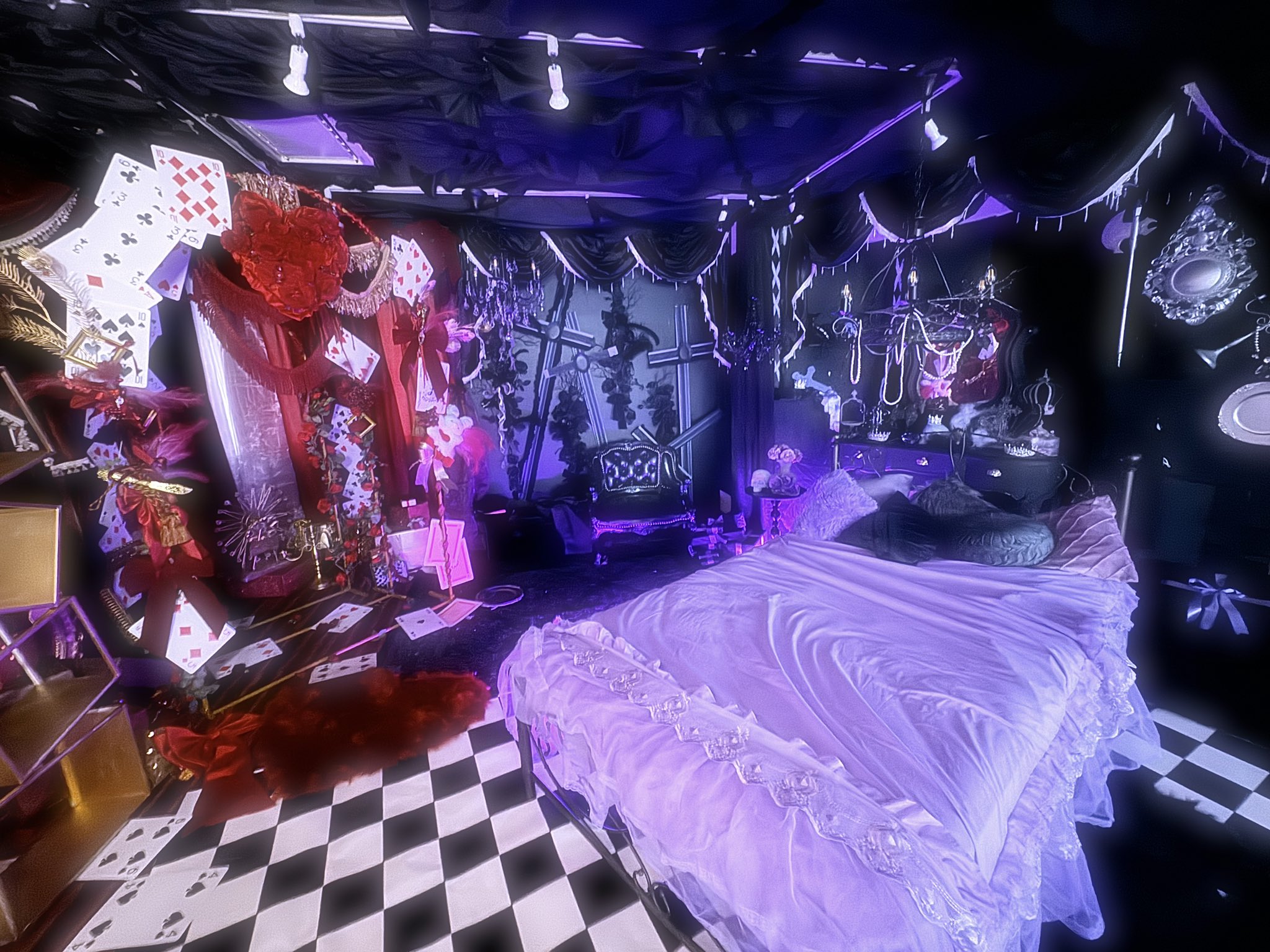 シーグラスアート 天使ちゃんと悪魔ちゃん♪お取り置き中です(⋆ᴗ͈ˬᴗ͈)” 創作】天使ちゃんと悪魔ちゃん