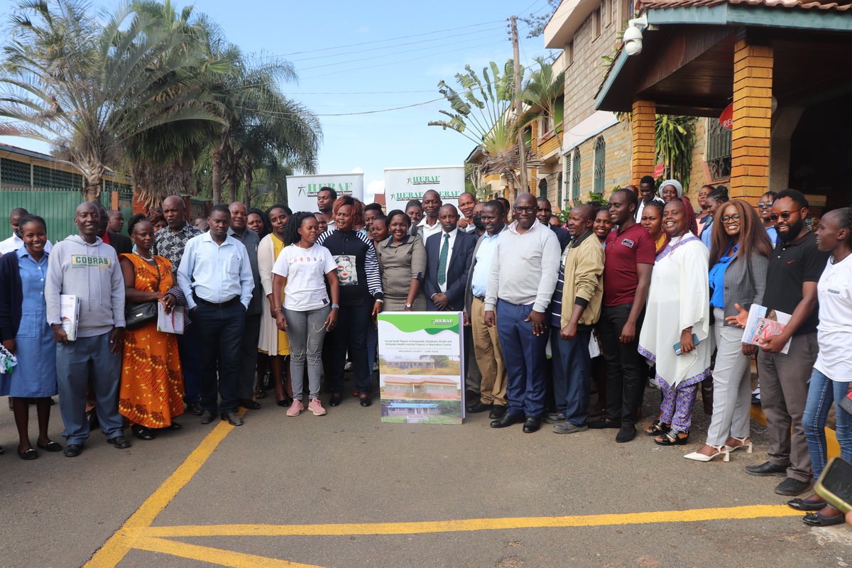 HERAF celebrated a successful launch of the social audit report for Ekalala, Kangonde, Kisikii, and Kithyoko facilities at the Matuu Ndallas Hotel in Matuu Machakos County. This event was graced by  Simon Mwako, the Chief Officer for Public Health
<a href="/andrewsuleh/">Dr Andrew Suleh MD</a> .