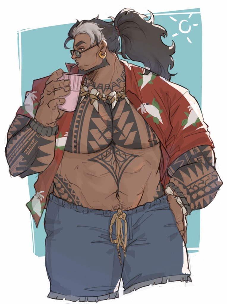 ☀️
#Overwatch2 #OW2 #Mauga