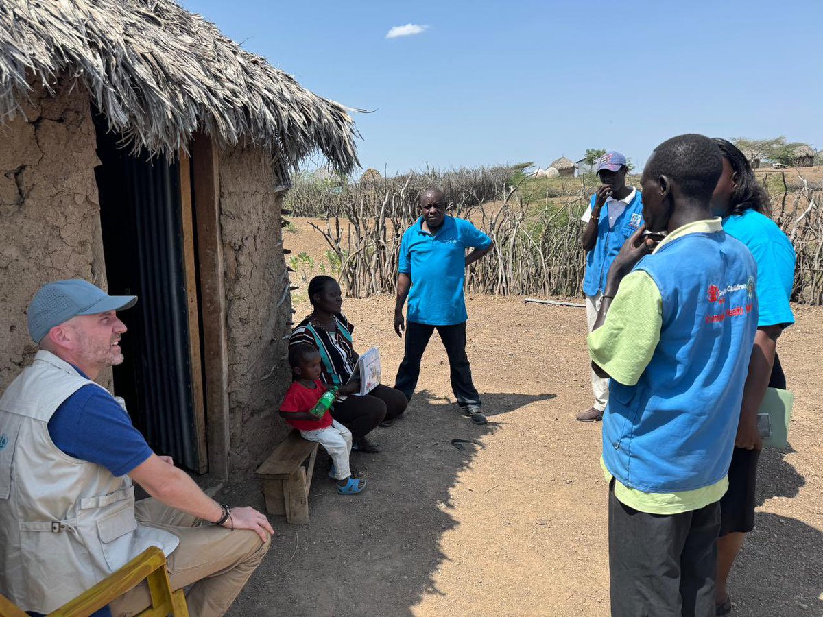 This week, Deputy Rep. Operations Benjamin Meyer visited UNICEF-supported projects in Turkana County.

He met Hon. <a href="/GvnLomorukai/">Governor, Turkana County</a>, observed children receiving treatment for malnutrition, saw efforts to bring children back to school, and met families receiving cash transfers.