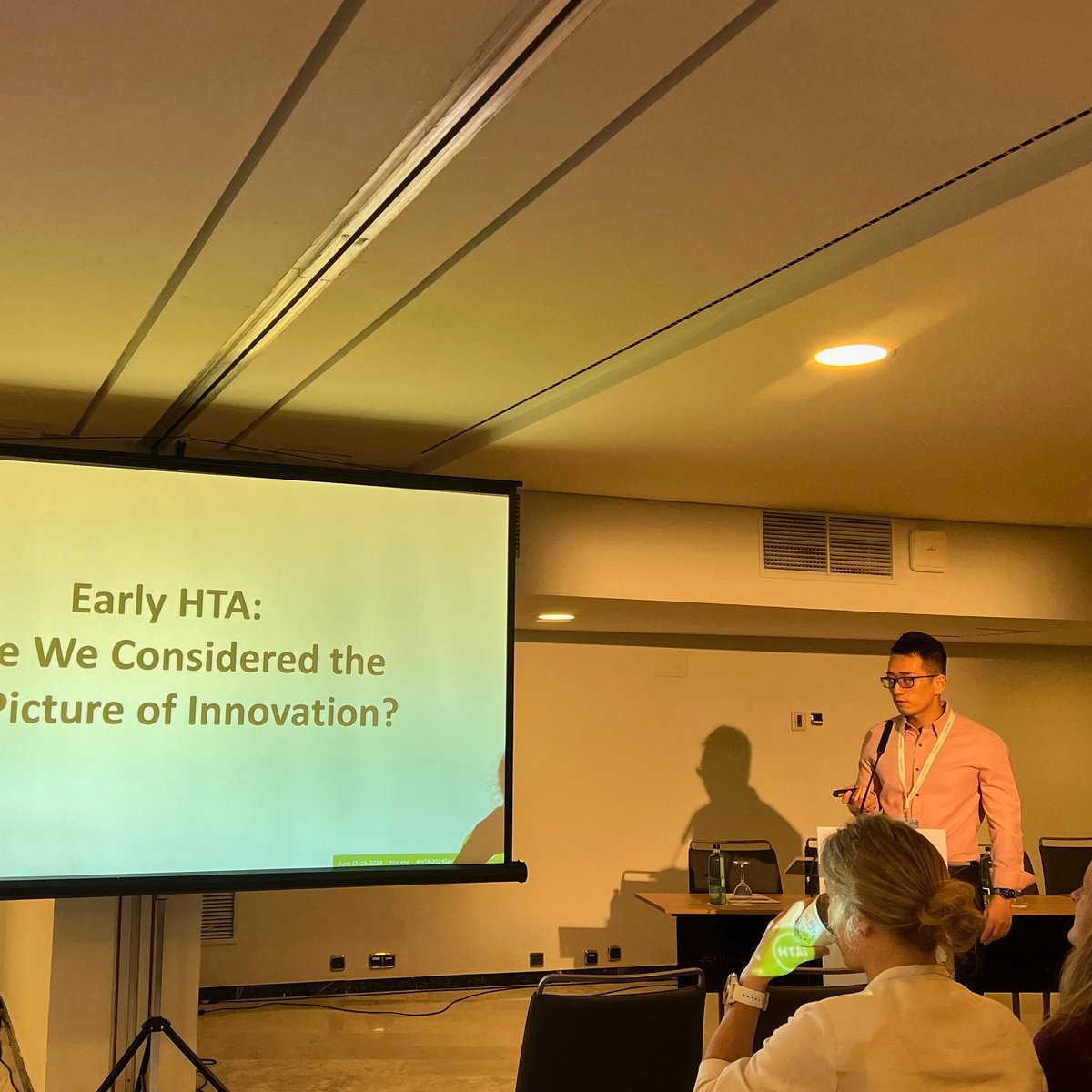 HITAP_Thailand's tweet photo. 🚀Dr. Wang Yi, MIDAS co-director, joined a panel of global early HTA experts at #HTAi2024Seville to discuss the consensus definition of early HTA and how we can promote an efficient medical innovation landscape with early HTA #HITAP #HTA @HTAiOrg @HITAP_Thailand https://t.co/EJ9iypn6BY