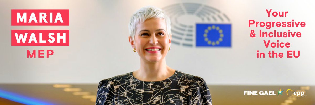 🇪🇺 To keep constituents up-to-date with my work in the EU and in Midlands North West, I send a fortnightly newsletter.

You can sign up here. 👇

📧 mariawalsh.eu/contact/

#MEP
