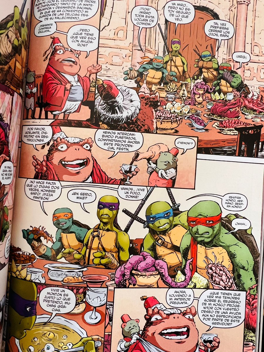 ⭐NOVEDADES⭐

Veinteava entrega de las tortugas ninja, a todos aquellos que no hayan leído estas tortugas, lectura recomendada!! <a href="/eccediciones/">ECC Ediciones</a> 

Para hacerte con tu copia Galaktica👇​👇​
galaktuscomics.com/producto/las-t…