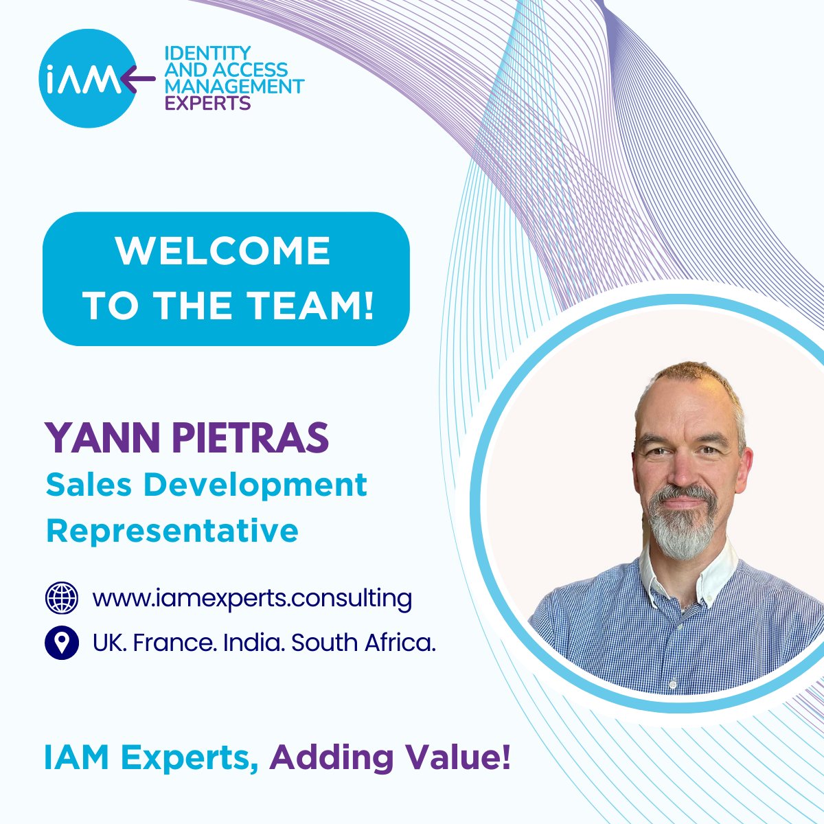 IAMExpertsLtd's tweet image. 📣 Meet Yann Pietras, our new Sales Development Representative. We wish him all the best in this exciting role! 🙌
#IAMExperts #SDR #digitalidentity #identitysecurity #IAMEteam