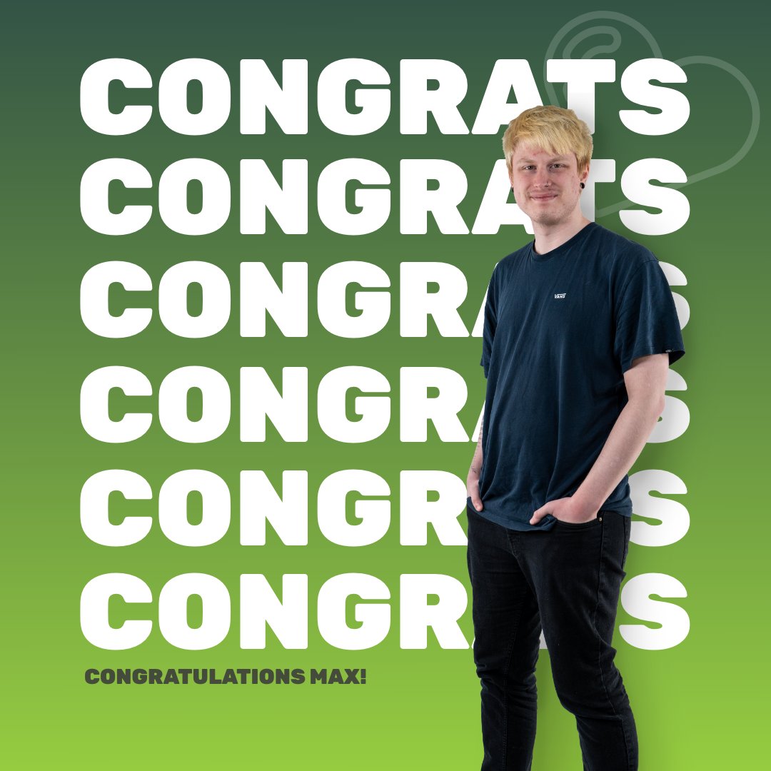 Can we get a HUGE virtual applause for Content Creator Maxim who has been promoted from Junior to Mid-Weight! 👏👏👏

We are so proud of how far Max has come since joining the team. He is a huge asset and we can't wait to see what you achieve as a mid weight! 🌟🎉