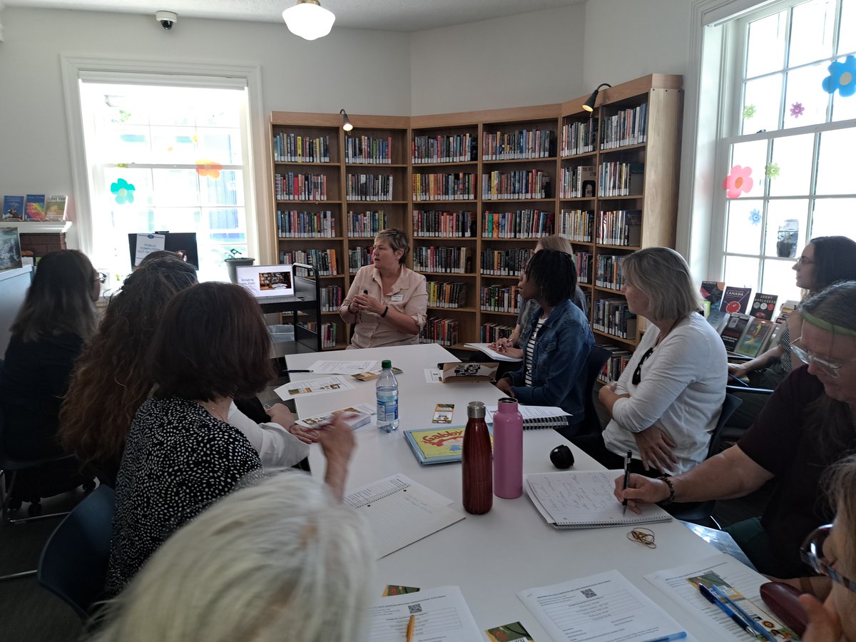So you want to be a #children's #author? A lively crowd gathered around in the cozy Locke Branch to gain tips and insights from award-winning #localauthor <a href="/JGCanada/">Joyce Grant</a> in her recent Break into KidLit Workshop.
hpl.ca/locke
