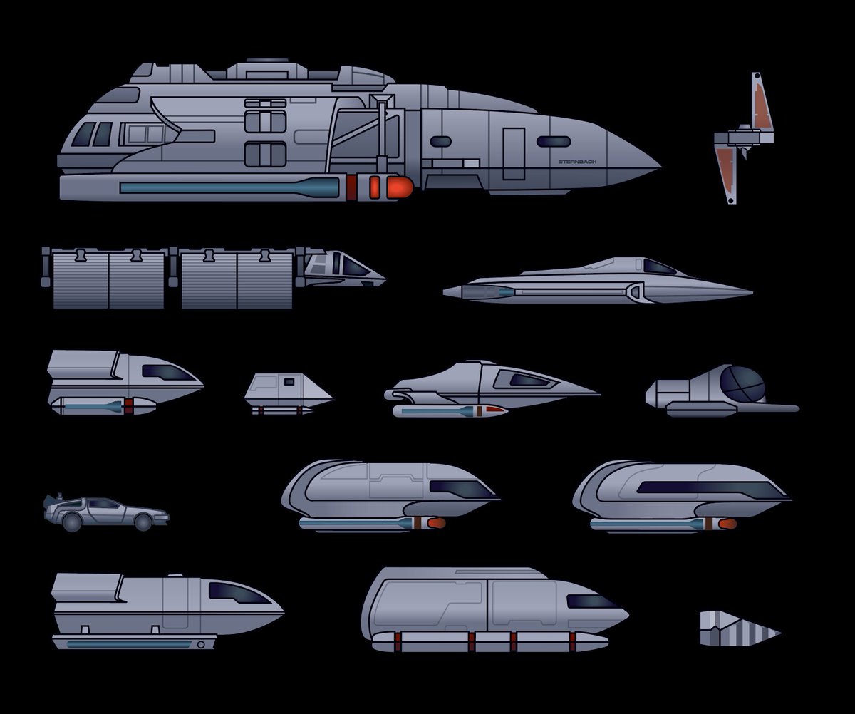 Working on the shuttles for my Enterprise-D MSD, I've also included a few of the many Easter eggs I intend to add (at least 178, 1 for each episode of TNG!)