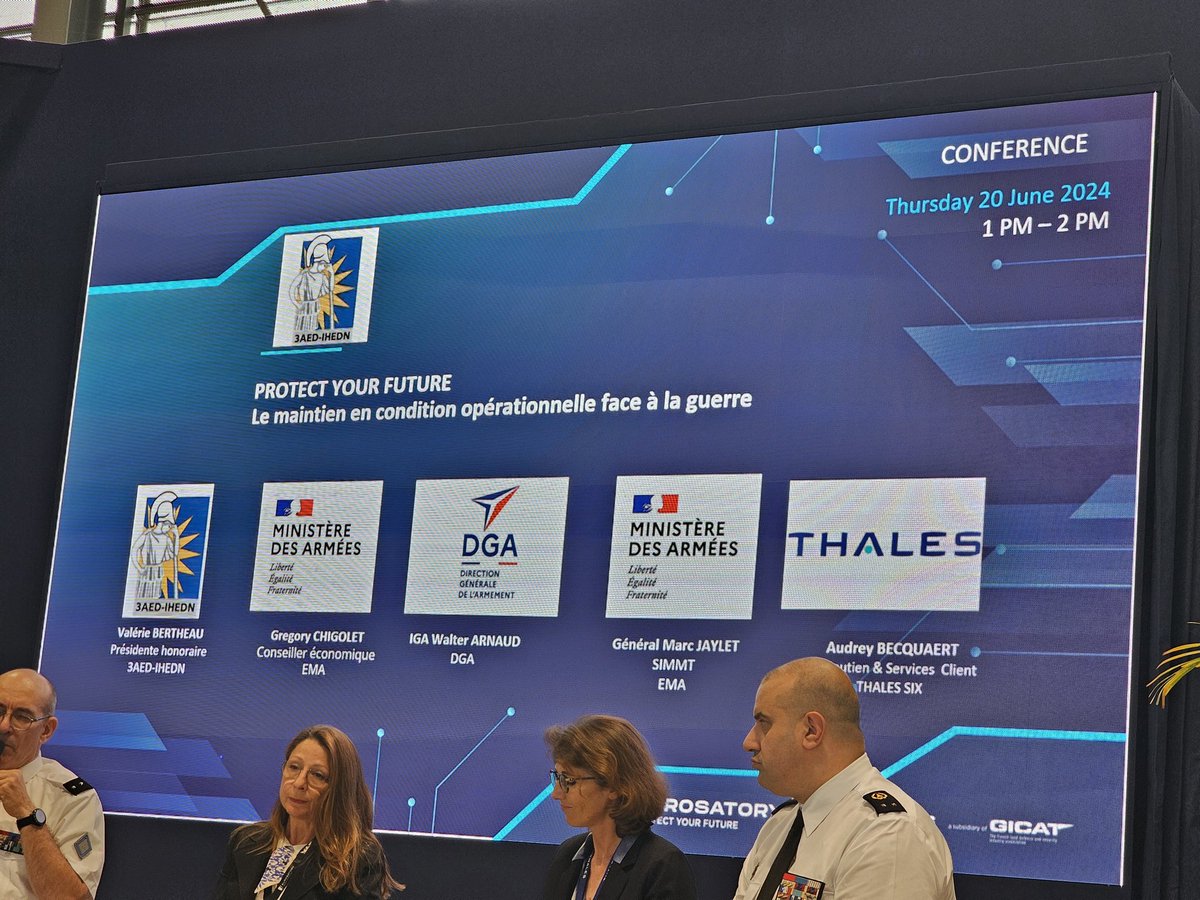 Conférence 3aed-ihedn sur eurosatory, c'est maintenant !