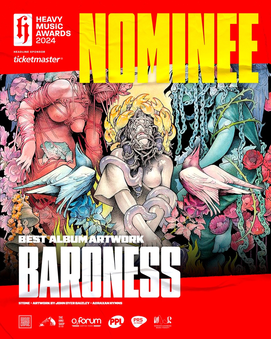 YourBaroness's tweet image. Did you vote for 🗿STONE🗿 in the Best Album Artwork category for the 2024 @HeavyMusicAwds? Voting closes this Friday at 5pmBST 🔥➡️ vote.heavymusicawards.com