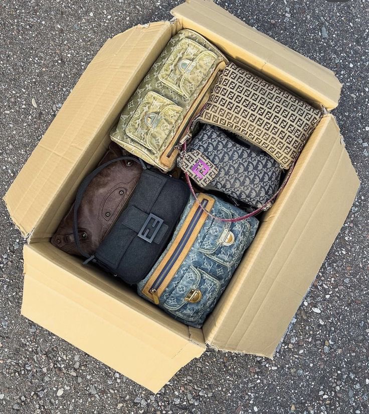 i wish a box filled with vintage designer bags would randomly show up at my doorstep