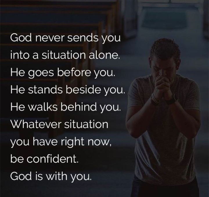 God is with you.