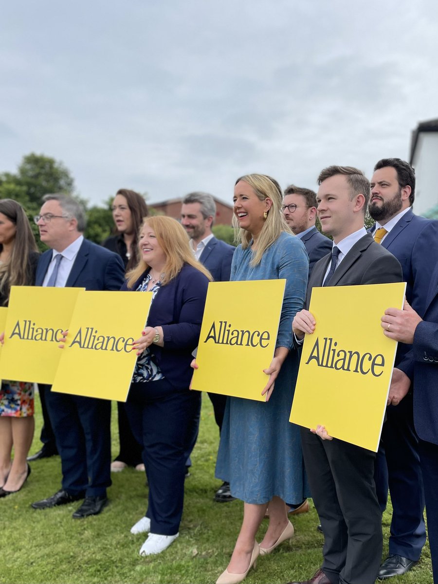 EoinTennyson's tweet photo. Today we launched Alliance’s manifesto to Lead Change. 

💰 A fair deal on our finances. 

🏥 Better public services. 

🌎 A Green New Deal. 

👷‍♀️ Creating quality jobs.

🔒 Ending ransom politics.

Be part of it. On 4th July, Vote Alliance. https://t.co/uDZJhAV4jt
