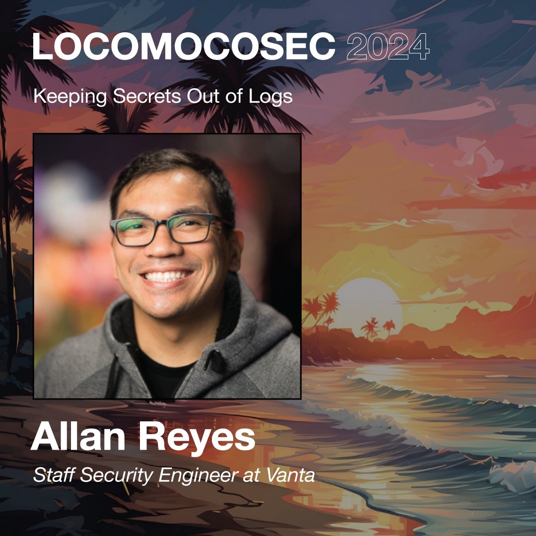 LocoMocoSec: Hawaiʻi Security Conference on X: "Allan Reyes ...