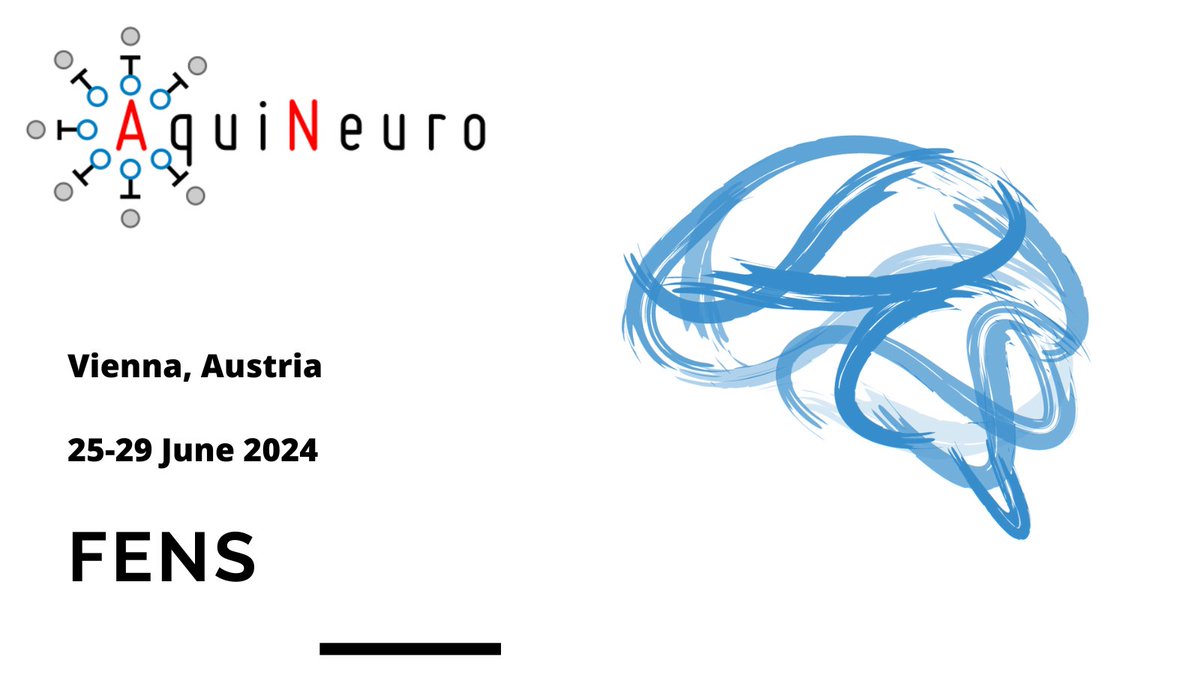 Aquineuro (@aquineuro) on Twitter photo We are excited to announce that we will be attending the FENS conference in Vienna! If you'd like to schedule a meeting with us during the event, please don't hesitate to reach out at info@aquineuro.eu. We look forward to connecting with you! We are excited to announce that we will be attending the FENS conference in Vienna! If you'd like to schedule a meeting with us during the event, please don't hesitate to reach out at info@aquineuro.eu. We look forward to connecting with you!