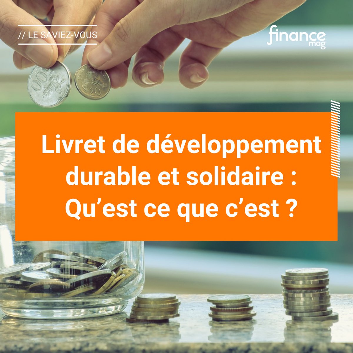 Livret de développement durable et solidaire : Qu’est ce que c’est ?

Ce compte épargne est destiné à contribuer au financement de la transition énergétique comme travaux d’économie d’énergie dans les bâtiments anciens.