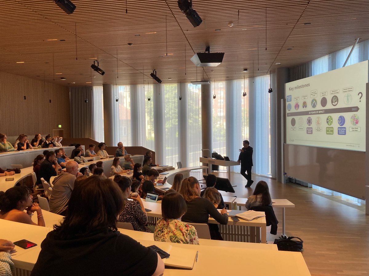 Today's NAD Special Seminar with Dr. Rui Costa, President and Chief Executive Officer of the <a href="/AllenInstitute/">Allen Institute</a>, introduced the 90+ neuroscientists in attendance to what the Allen Institute for Brain Science has to offer🧠 Thank you for paying us a visit <a href="/ruimcosta/">Rui Costa</a>!