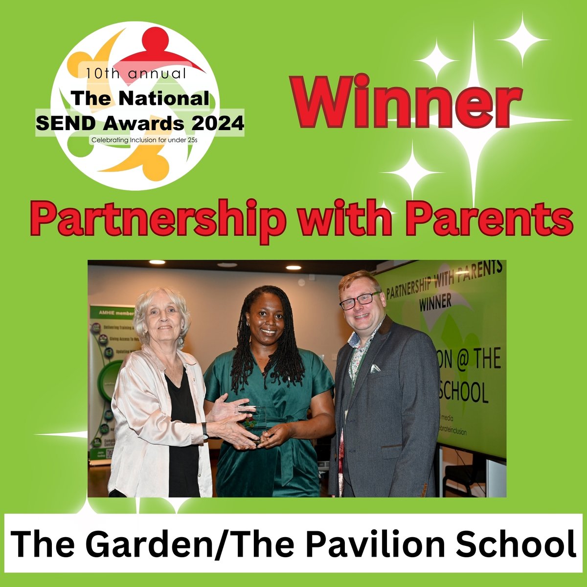 The SEND Awards tweet media