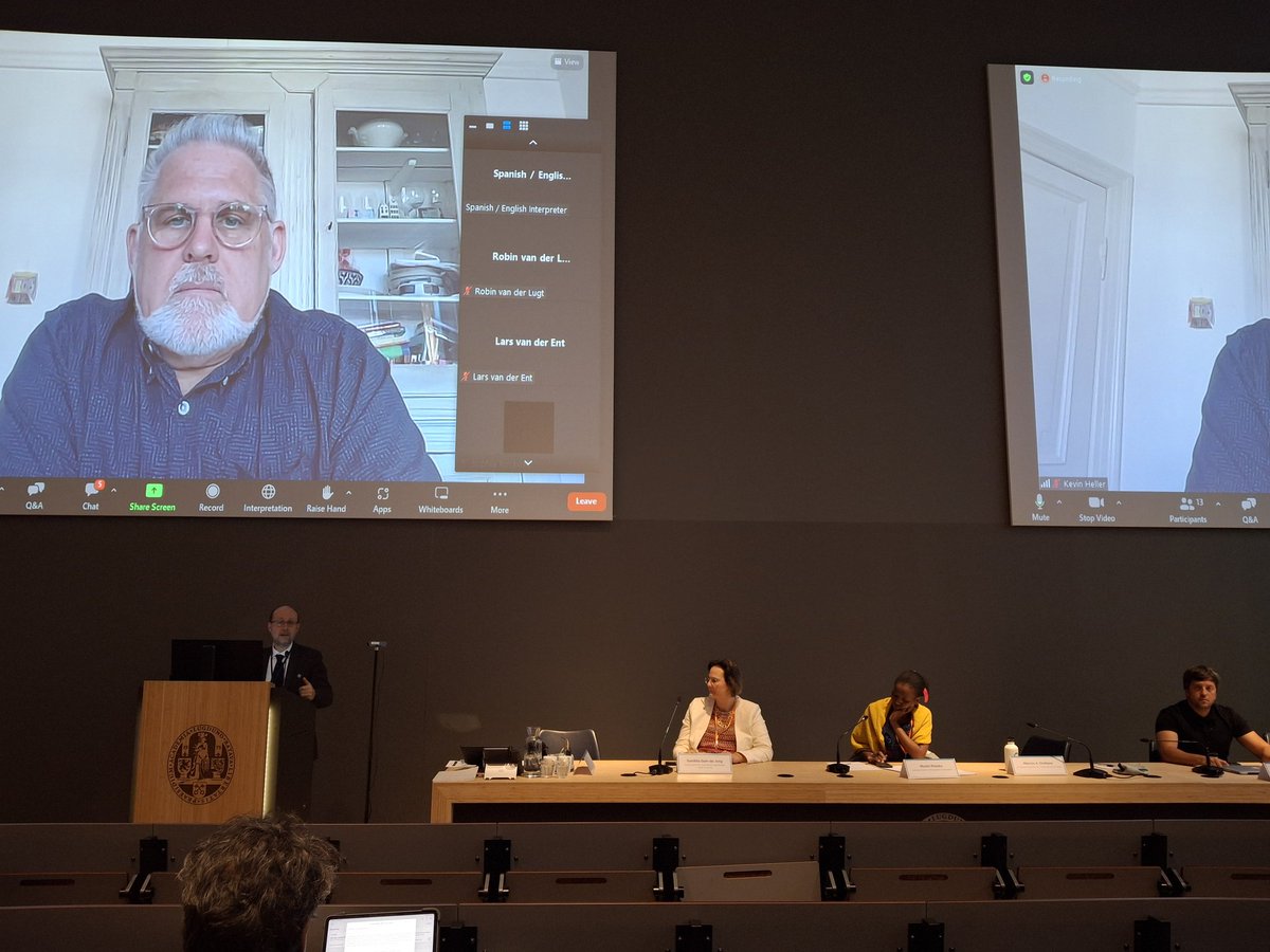 Plenary session on Accountability, Justice and Peace raises important issues: env &amp; livelihood linkages, legacy issues from nuclear testing, environmental crimes under Rome Statute, and others #EnPAx2024