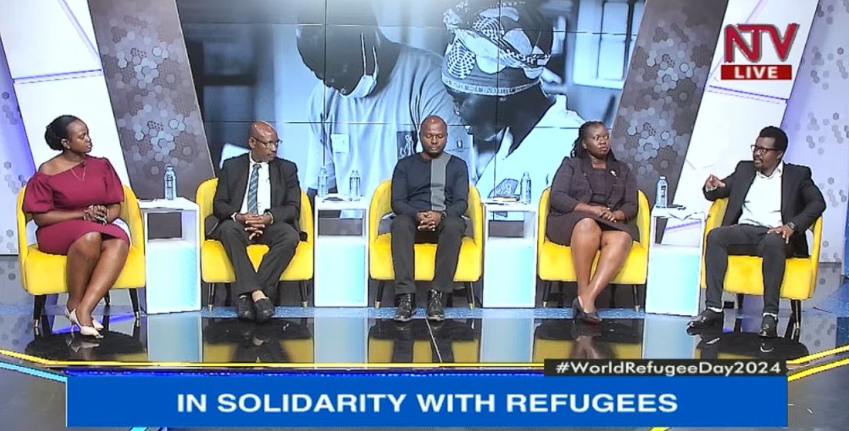 YARID Uganda (@yariduganda) on Twitter photo Happening Now:
<a href="/rohakiza/">Robert Hakiza</a> is live on <a href="/ntvuganda/">NTV UGANDA</a> answering questions on how our efforts help support refugee children's transition to formal schooling in Palabek and Kyaka II Refugee Settlements.
Join the live:
youtube.com/watch?v=2YZUXB… Happening Now:
<a href="/rohakiza/">Robert Hakiza</a> is live on <a href="/ntvuganda/">NTV UGANDA</a> answering questions on how our efforts help support refugee children's transition to formal schooling in Palabek and Kyaka II Refugee Settlements.
Join the live:
youtube.com/watch?v=2YZUXB…