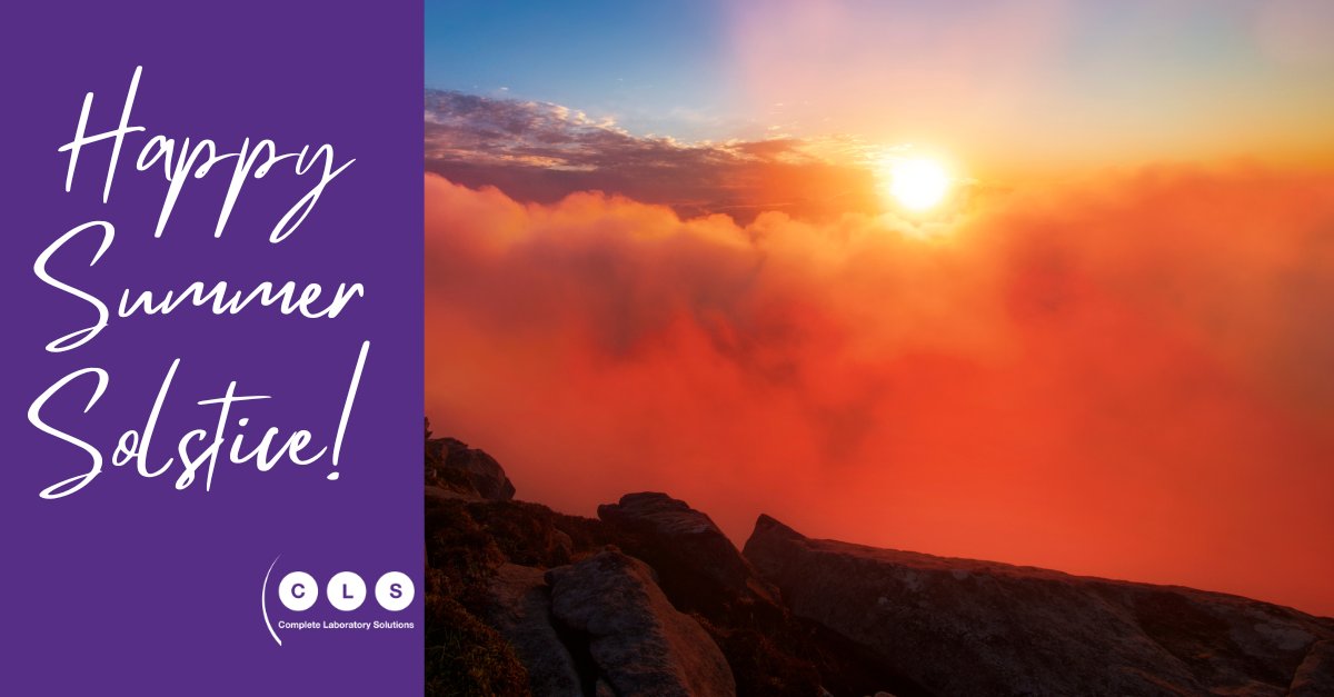 Happy #SummerSolstice! ☀️ Today is the #longestday of the year - how will you be celebrating the extra daylight? For fellow laboratorians, we wish you a day near as many windows as possible #lablife And for all of us in Ireland, we'll be keeping fingers crossed for summer sun!🤞
