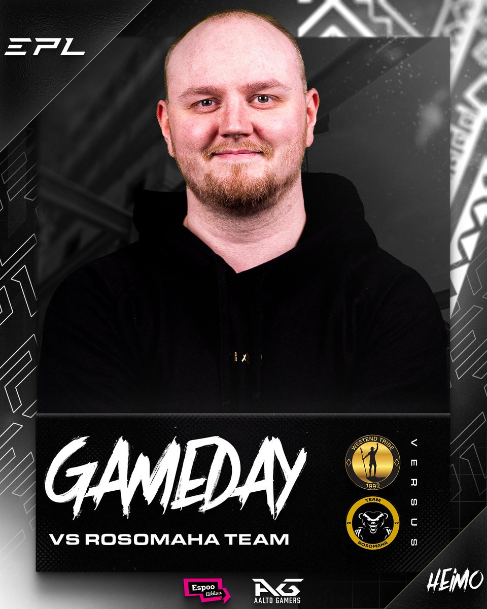 Heimo Esports (@heimoesports) on Twitter photo Ylemmän kaavion puolivälierä!🎯
<a href="/Sm1lleeCSGO/">Joona Holmström</a> toimittamassa stand-inin virkaa.👀
🏆 EPL Season 13 - Division 2
🕚 11:30
🆚 <a href="/ROSOMAHA_TEAM/">ROSOMAHA Team</a>
📺 twitch.tv/eplcs_en2
#HEIMO #esportsfi Ylemmän kaavion puolivälierä!🎯
<a href="/Sm1lleeCSGO/">Joona Holmström</a> toimittamassa stand-inin virkaa.👀
🏆 EPL Season 13 - Division 2
🕚 11:30
🆚 <a href="/ROSOMAHA_TEAM/">ROSOMAHA Team</a>
📺 twitch.tv/eplcs_en2
#HEIMO #esportsfi