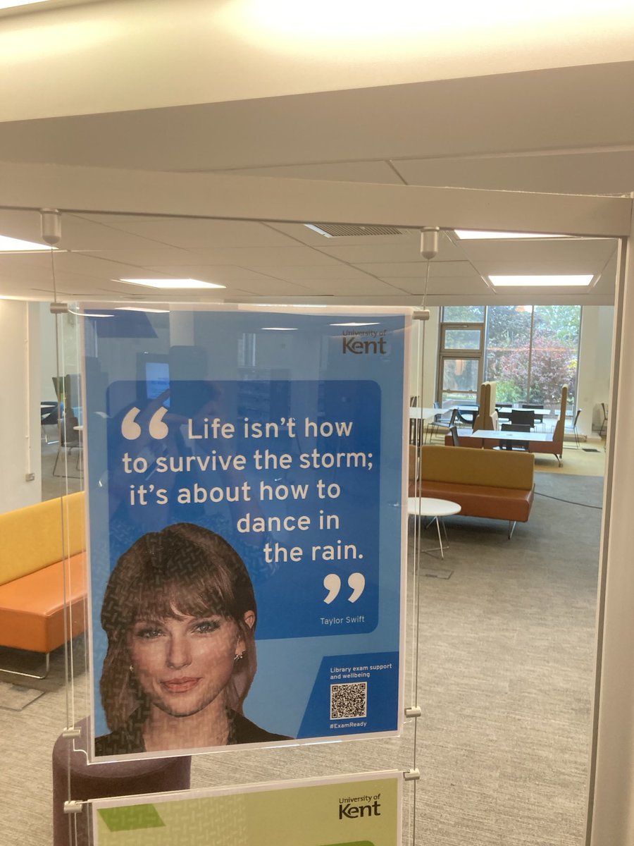 Channeling TayTay to support our ⁦<a href="/UniKent/">University of Kent</a>⁩ students