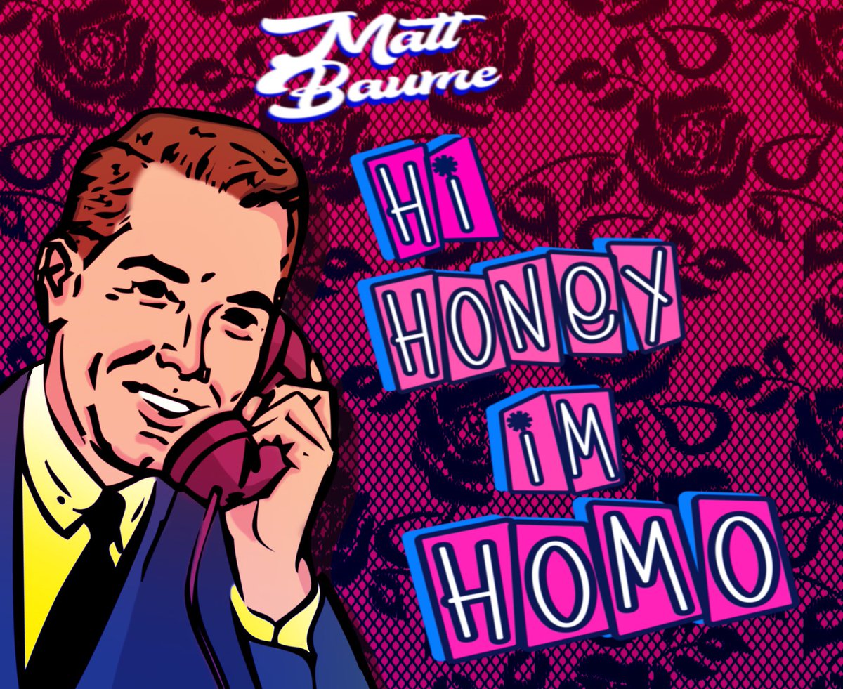 JacksonShadwell's tweet photo. Listening to the new Audiobook by @MattBaume and had to doodle something for it. Happy Pride!
#pride #artbyshad
#lgbtqia #artistsoftwitter
#sitcoms #vintage https://t.co/ABOaLRsHr4
