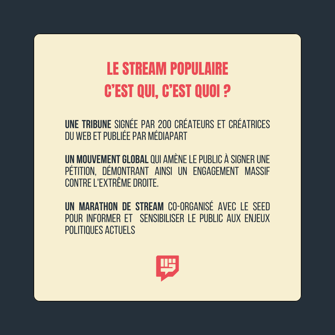 Le Stream Populaire tweet media