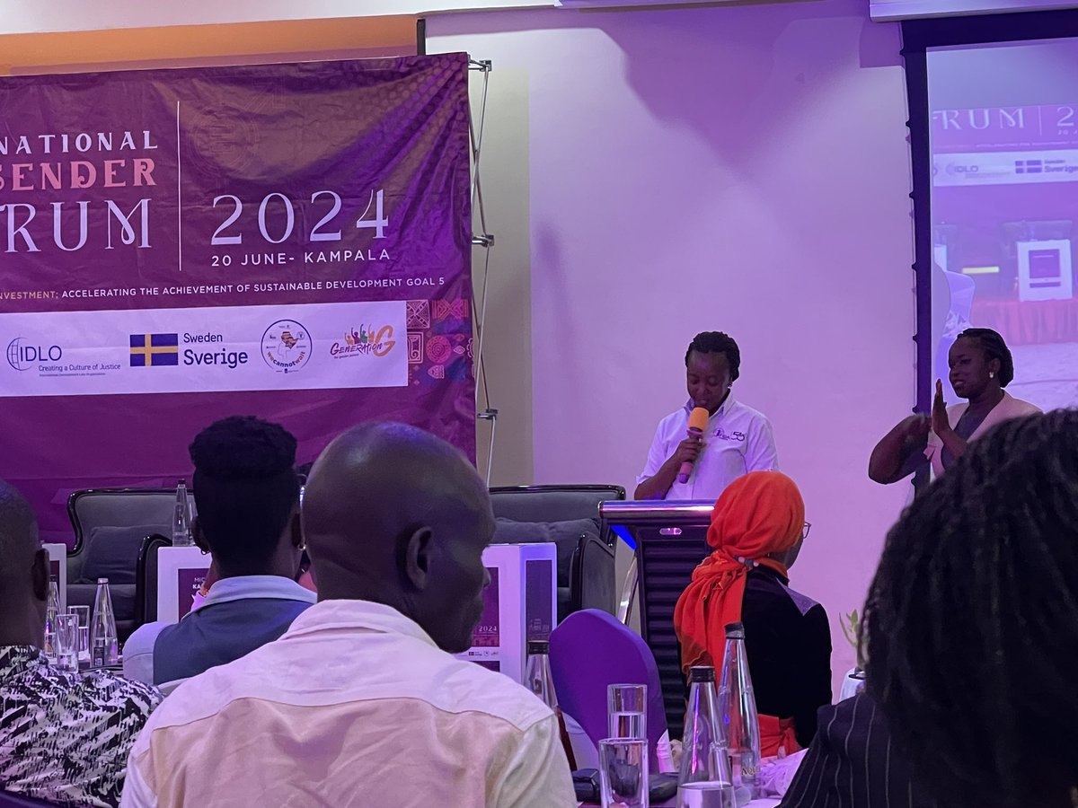 Uganda Women's Network (@uwonet) on Twitter photo 🎉Honored to join our member <a href="/FIDA_Uganda/">FIDA Uganda</a> for a National Gender Justice Forum themed “From Commitment to Investment:Accelerating the Achievement of Sustainable Goal 5" aimed at assessing the progress towards achieving gender equality with particular focus on SDG 5 & 16.<a href="/Mglsd_UG/">Ministry of Gender, Labour and Social Development</a> 🎉Honored to join our member <a href="/FIDA_Uganda/">FIDA Uganda</a> for a National Gender Justice Forum themed “From Commitment to Investment:Accelerating the Achievement of Sustainable Goal 5" aimed at assessing the progress towards achieving gender equality with particular focus on SDG 5 & 16.<a href="/Mglsd_UG/">Ministry of Gender, Labour and Social Development</a>