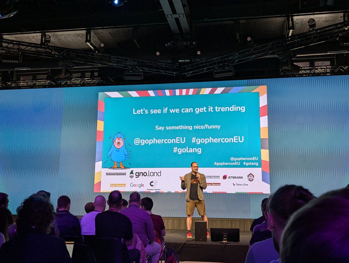 ejfhp's tweet image. Done! 

@gopherconeu #gopherconeu #golang