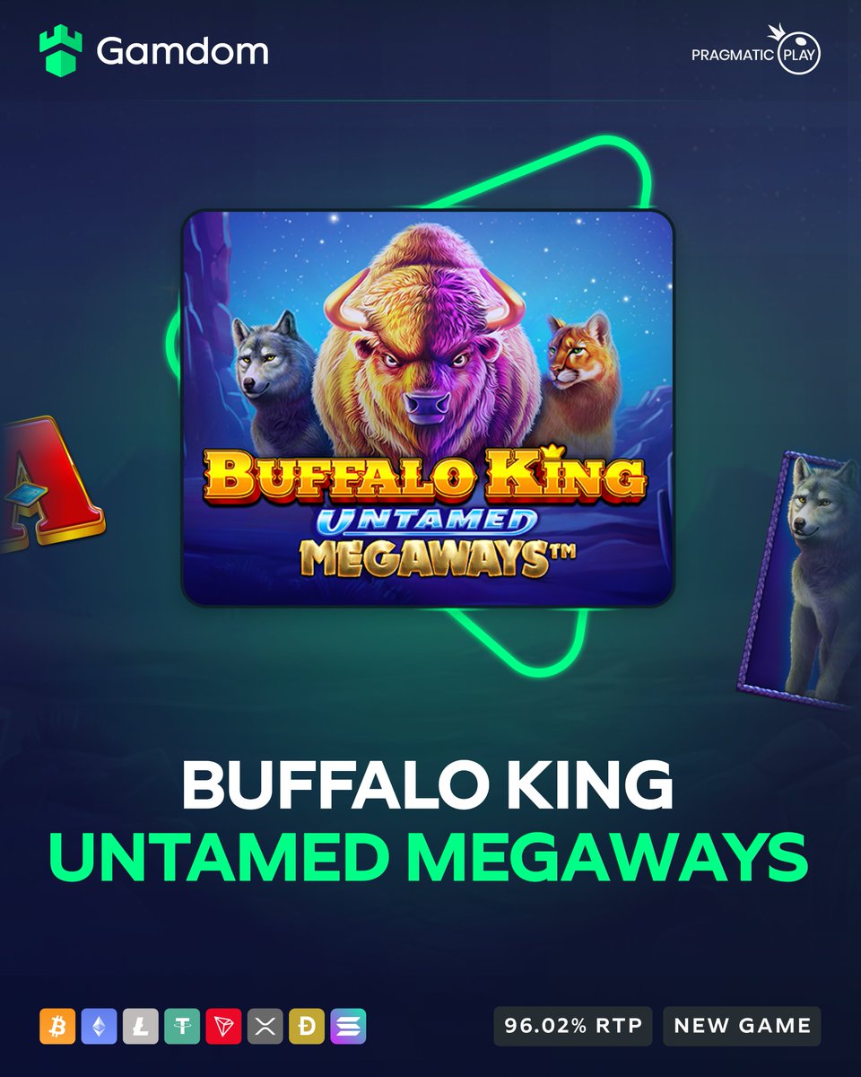 🐃 New Game: Buffalo King Untamed Megaways by Pragmatic Play! 🐃

Get ready for a wild adventure amidst the majestic buffalo and the untamed prairie wilderness! 🌟

Spin the reels and aim for a staggering 10,000 times your bet! 🎰

We're giving away free spins to kickstart your