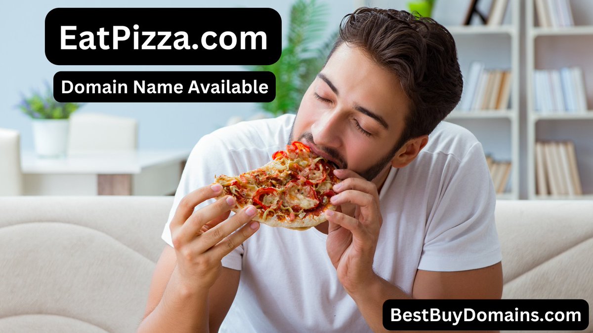 EatPizza.com #love
#domainsforsale #domainname #domainNames #domain #pizza #food #foodporn #pizzalover #foodie #pizzatime  #italianfood #delivery #pizzalovers #pasta #pizzeria #foodblogger #foodphotography #foodlover #yummy #foodstagram #delicious #pizzaria #restaurant