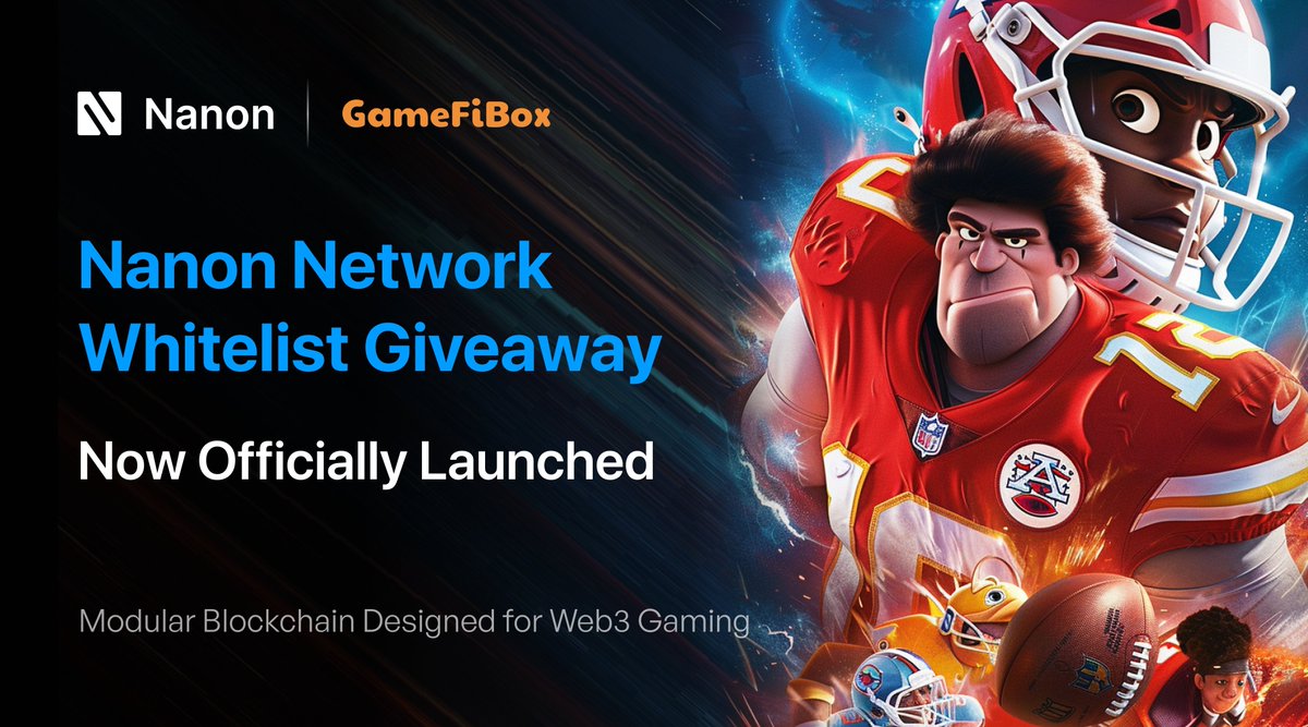 NanonNetwork's tweet image. 🚀 Nanon WL Event is Here! Comment on Twitter to Win a WL 

📅 Event Date: June 20, 2024, to July 4, 2024, 23:59

🎮 Use the GameFiBox developed by Nanon and @thlm_com  to comment daily on Twitter, open treasure chests, and earn points! The top 100 users will secure a Nanon WL…